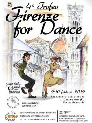 4° Trofeo Firenze For Dance