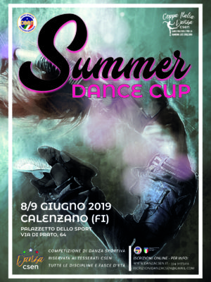 8 Giugno SUMMER DANCE CUP 2019